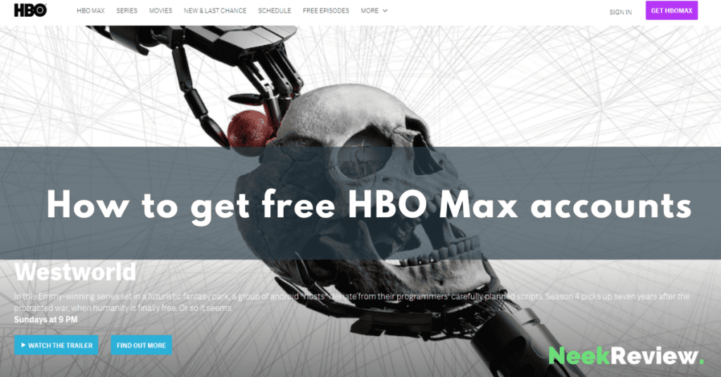 How to get free HBO Max accounts